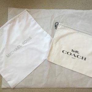 Coach & Michael Kors dust bags